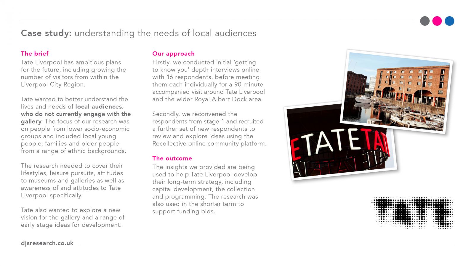 Tate Liverpool case study Tate Liverpool case study